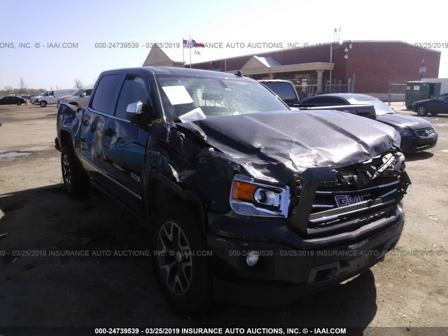 3GTU2VEC3EG564160 - 2014 GMC SIERRA K1500 SLT GRAY photo 1