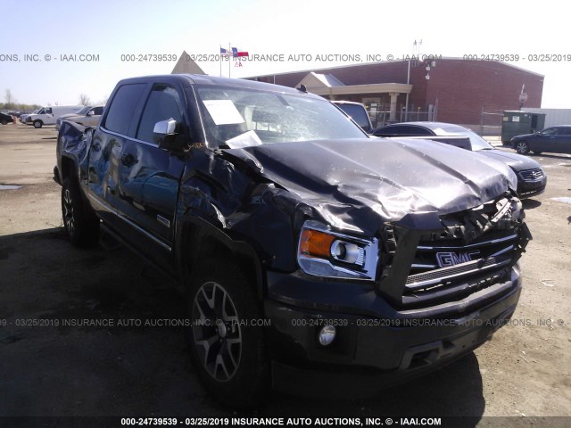 3GTU2VEC3EG564160 - 2014 GMC SIERRA K1500 SLT GRAY photo 6