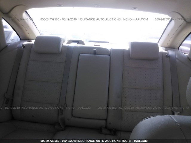 1MEHM40W58G614188 - 2008 MERCURY SABLE LUXURY TAN photo 8