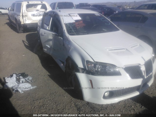 6G2EC57YX9L212977 - 2009 PONTIAC G8 GT WHITE photo 6