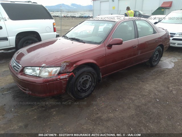 JT2BG22KXY0469924 - 2000 TOYOTA CAMRY CE/LE/XLE 勃艮第红 照片 2