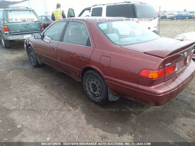 JT2BG22KXY0469924 - 2000 TOYOTA CAMRY CE/LE/XLE 勃艮第红 照片 3