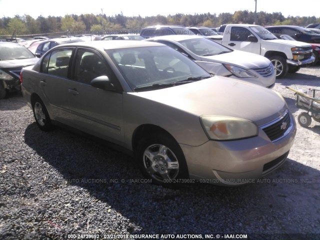 1G1ZS51F66F223126 - 2006 CHEVROLET MALIBU LS GOLD photo 1