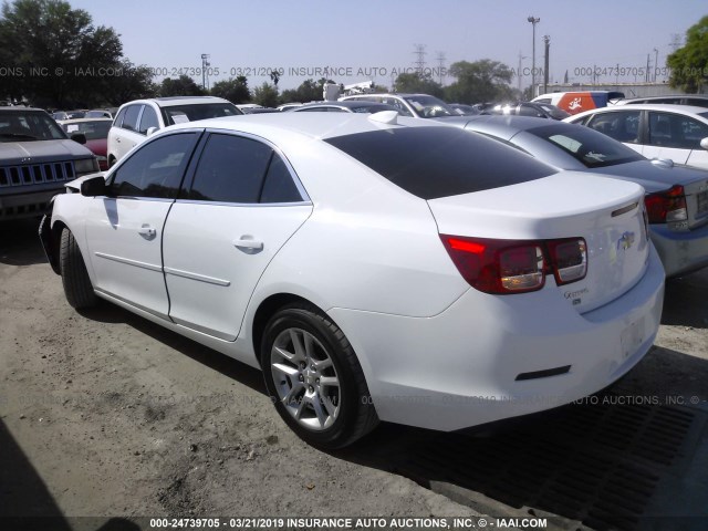 1G11C5SL7FF194508 - 2015 CHEVROLET MALIBU 1LT 白色 照片 3