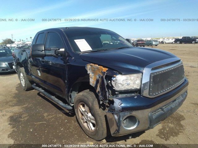 5TFUY5F18DX309347 - 2013 TOYOTA TUNDRA DOUBLE CAB SR5 BLUE photo 6