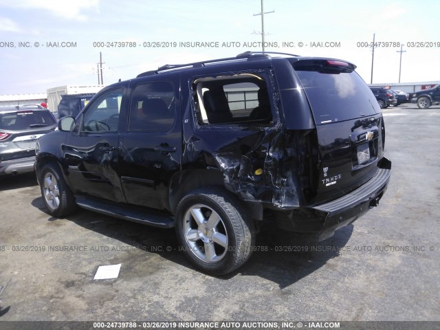 1GNSCBE04BR216637 - 2011 CHEVROLET TAHOE C1500 LT BLACK photo 3