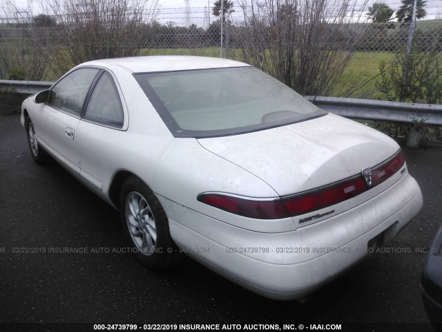 1LNLM91V1TY675793 - 1996 LINCOLN MARK VIII LSC/DIAMOND ANNIVERSARY WHITE photo 3