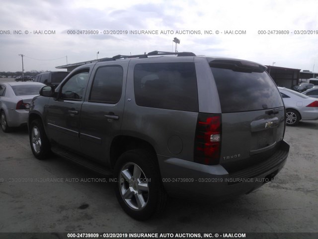 1GNFC13037R383044 - 2007 CHEVROLET TAHOE C1500 GRAY photo 3