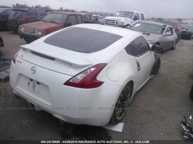 JN1AZ4EH7FM443153 - 2015 NISSAN 370Z TOUR/SPT/TECH/NISMO/TECH WHITE photo 4