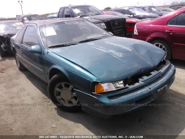 1FAPP624XPH103943 - 1993 FORD THUNDERBIRD LX GREEN photo 1