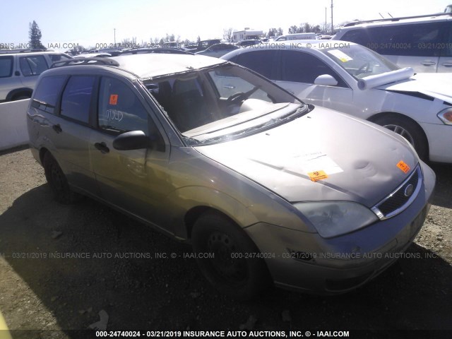 1FAFP36N75W272761 - 2005 FORD FOCUS ZXW GOLD photo 1