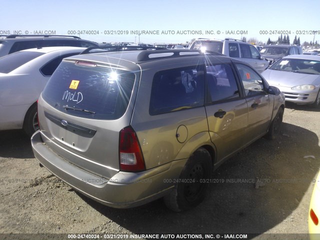 1FAFP36N75W272761 - 2005 FORD FOCUS ZXW GOLD photo 4