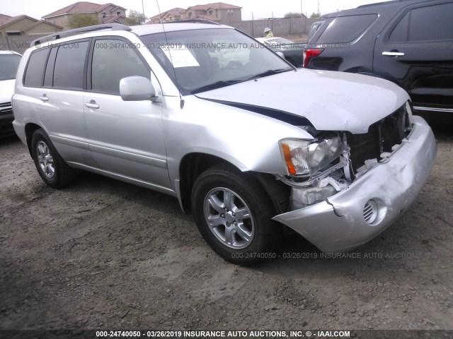 JTEGF21A020063677 - 2002 TOYOTA HIGHLANDER LIMITED SILVER photo 1