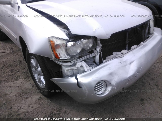 JTEGF21A020063677 - 2002 TOYOTA HIGHLANDER LIMITED SILVER photo 6