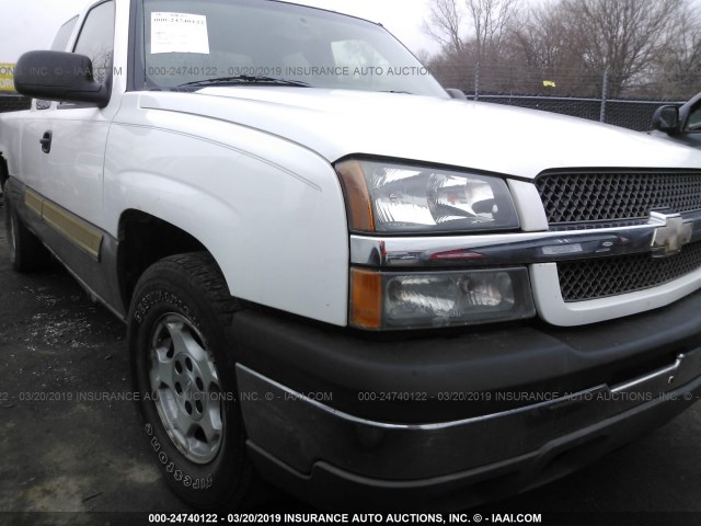 2GCEC19T131265020 - 2003 CHEVROLET SILVERADO C1500 WHITE photo 1