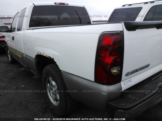 2GCEC19T131265020 - 2003 CHEVROLET SILVERADO C1500 WHITE photo 3