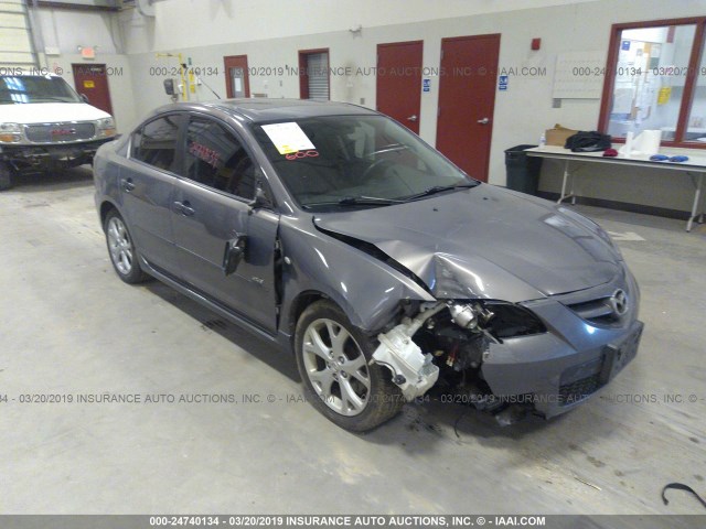 JM1BK324X71638541 - 2007 MAZDA 3 S GRAY photo 1