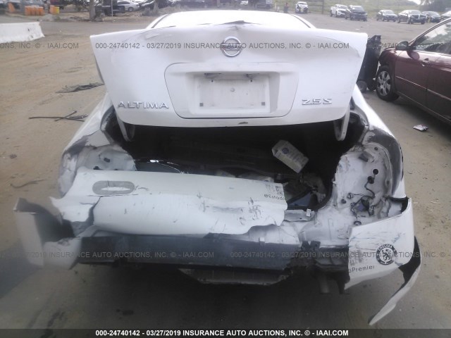 1N4AL11D15C104754 - 2005 NISSAN ALTIMA S/SL WHITE photo 6