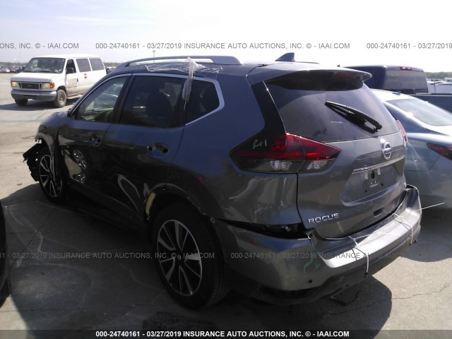 5N1AT2MT4KC774194 - 2019 NISSAN ROGUE S/SL/SV GRAY photo 3