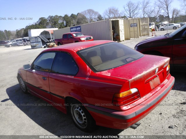 WBABF8334XEH64247 - 1999 BMW 323 IS AUTOMATIC RED photo 3