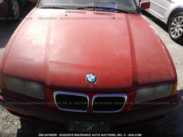 WBABF8334XEH64247 - 1999 BMW 323 IS AUTOMATIC RED photo 6