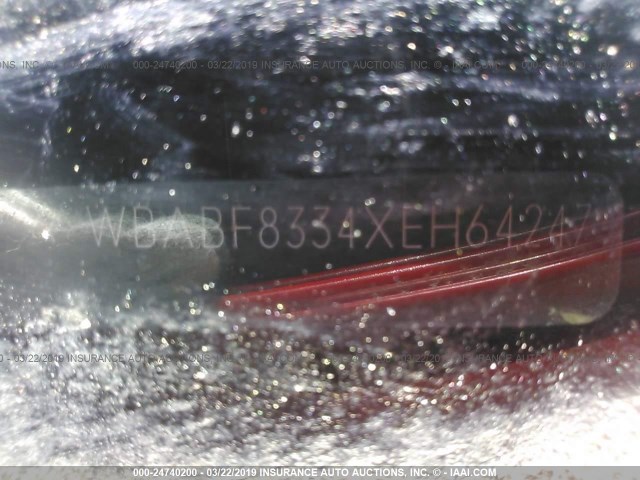 WBABF8334XEH64247 - 1999 BMW 323 IS AUTOMATIC RED photo 9