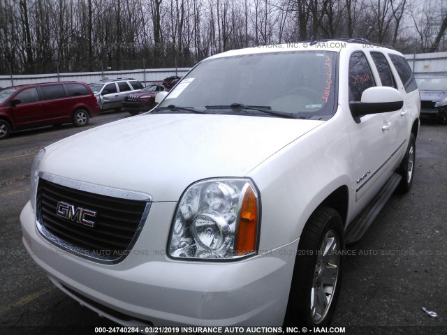 1GKS2KE75CR224664 - 2012 GMC YUKON XL K1500 SLT WHITE photo 2