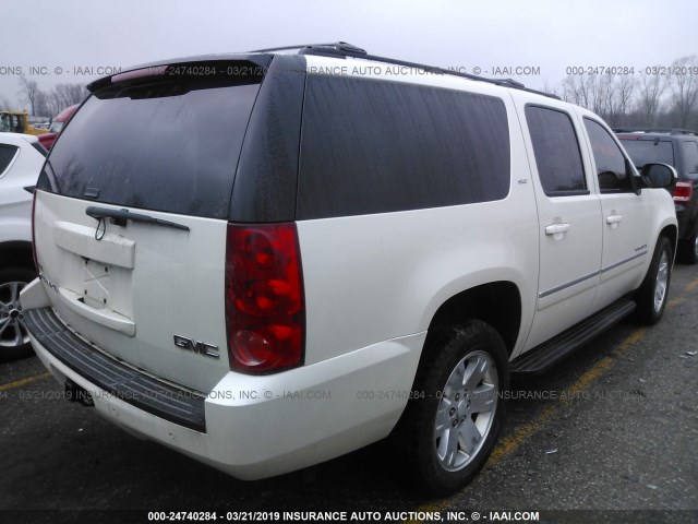 1GKS2KE75CR224664 - 2012 GMC YUKON XL K1500 SLT WHITE photo 4