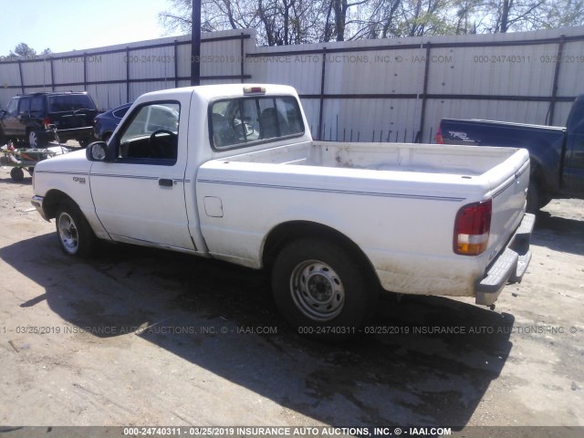 1FTCR10X7PTA97213 - 1993 FORD RANGER WHITE photo 3