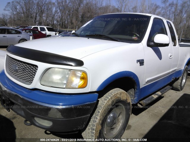 1FTRX18LX1NA30344 - 2001 FORD F150 WHITE photo 2