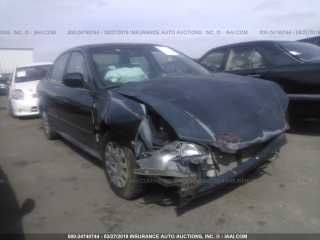 1HGCF86601A085859 - 2001 HONDA ACCORD VALUE GREEN photo 1