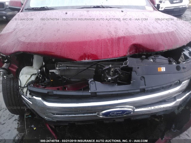 2FMDK3JC1DBB02445 - 2013 FORD EDGE SEL PURPLE photo 6