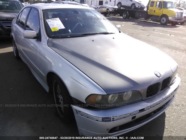 WBADT63402CH91500 - 2002 BMW 530 I AUTOMATIC SILVER photo 1