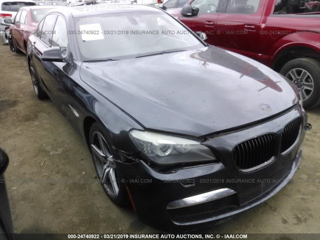 WBAKA8C5XACY35869 - 2010 BMW 750 I GRAY photo 1