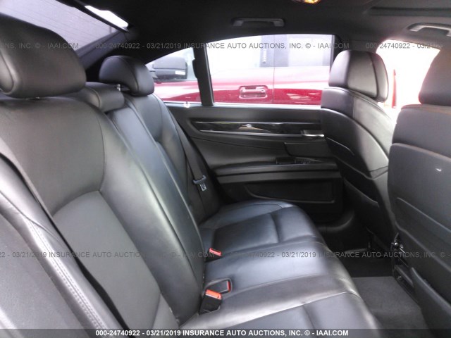 WBAKA8C5XACY35869 - 2010 BMW 750 I GRAY photo 8