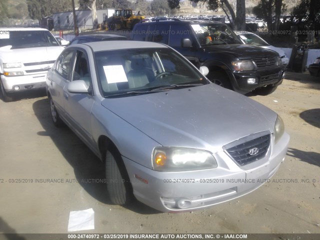 KMHDN46D35U145789 - 2005 HYUNDAI ELANTRA GLS/GT SILVER photo 1