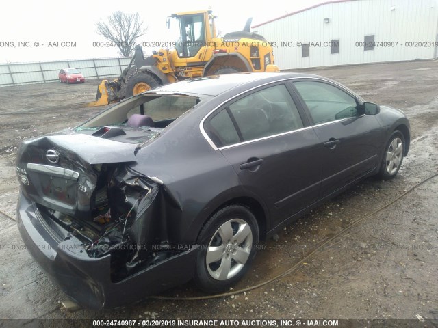 1N4AL21E88N465180 - 2008 NISSAN ALTIMA 2.5/2.5S GRAY photo 4