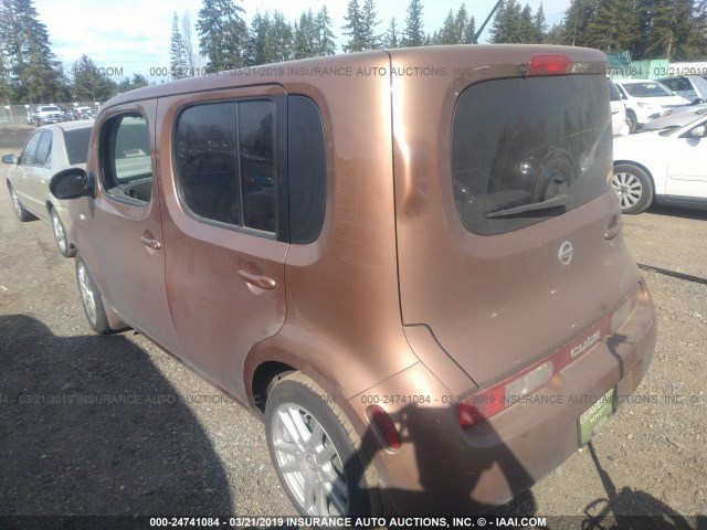 JN8AZ2KR1BT214034 - 2011 NISSAN CUBE S/SL/KROM GOLD photo 3