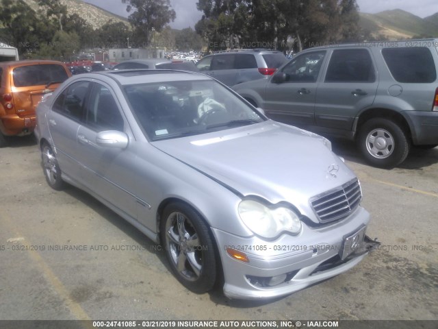 WDBRF52H56F790891 - 2006 MERCEDES-BENZ C GENERATION 2006 230 GRAY photo 1