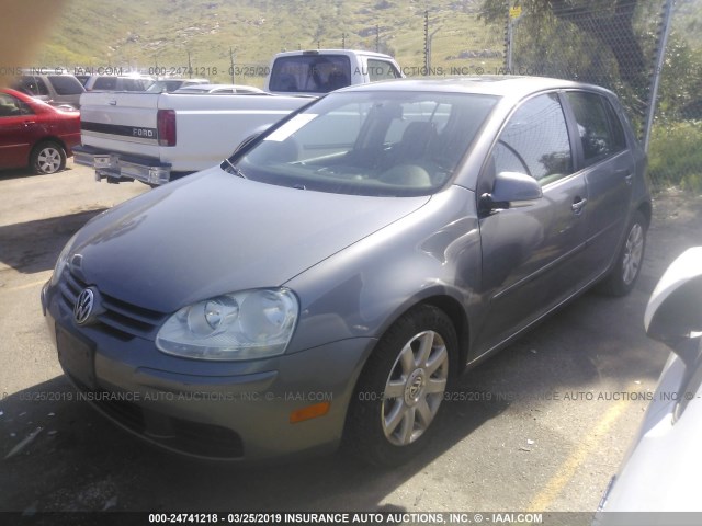 WVWDB71K49W017608 - 2009 VOLKSWAGEN RABBIT GRAY photo 2