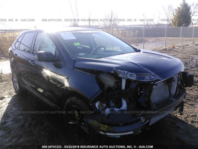 2FMPK4G97JBB93781 - 2018 FORD EDGE SE BLACK photo 1