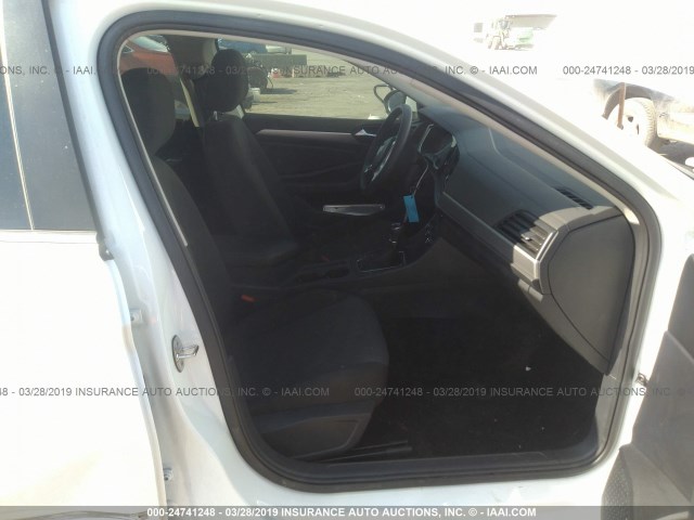 3VWN57BU9KM005386 - 2019 VOLKSWAGEN JETTA S WHITE photo 5