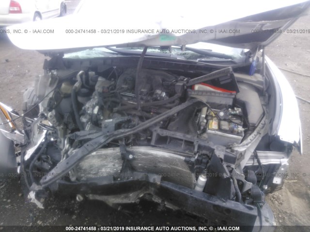 1N4AA5AP9EC462790 - 2014 NISSAN MAXIMA S/SV SILVER photo 10