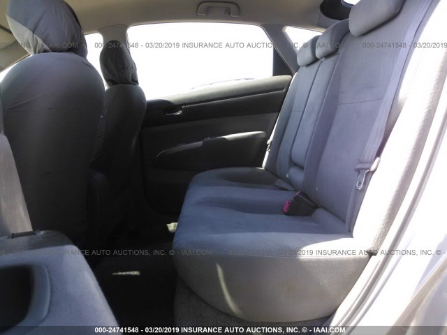 JTDKB20U887710039 - 2008 TOYOTA PRIUS SILVER photo 8