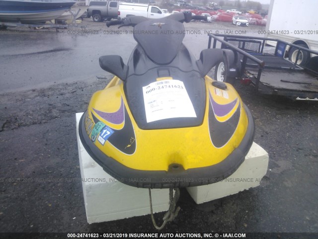 KAW30826K900 - 2000 KAWASAKI JET SKI 1100ZXI  YELLOW photo 6