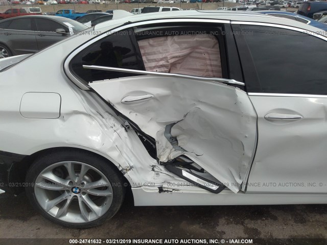 WBA5B1C54ED479842 - 2014 BMW 535 I WHITE photo 6