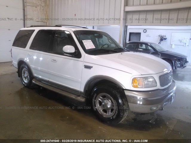 1FMFU18L12LA62796 - 2002 FORD EXPEDITION EDDIE BAUER WHITE photo 1