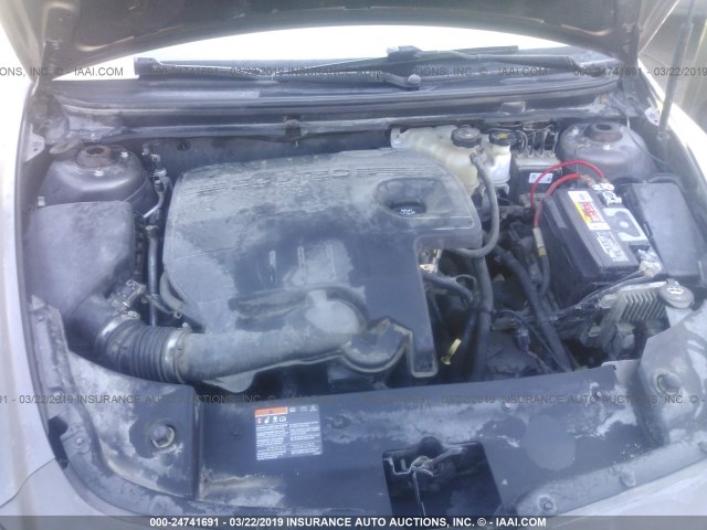 1G1ZA5EU7CF293418 - 2012 CHEVROLET MALIBU LS TAN photo 10