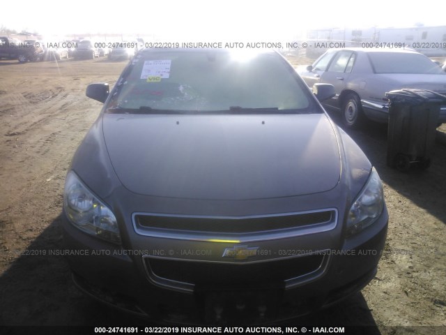 1G1ZA5EU7CF293418 - 2012 CHEVROLET MALIBU LS TAN photo 6