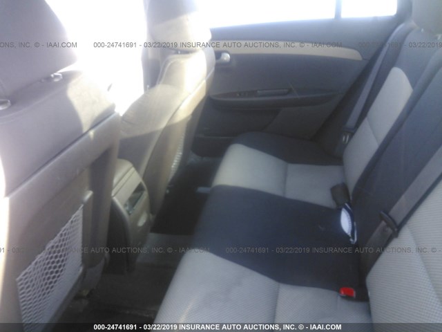 1G1ZA5EU7CF293418 - 2012 CHEVROLET MALIBU LS TAN photo 8